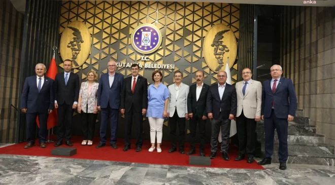 Eskişehir Belediye Başkanları Kütahya ve Afyonkarahisar’ı Ziyaret Etti